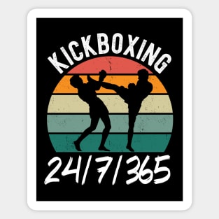 Kickboxing 24/7 Sticker